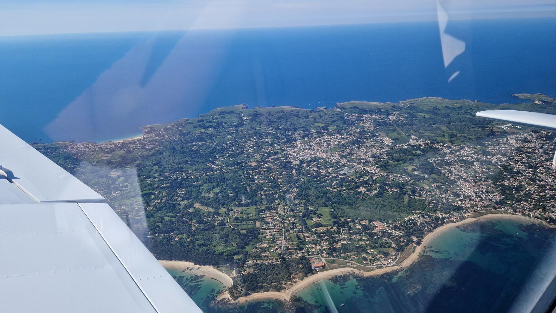 Vue sur Port-Joinville, le chef-lieu