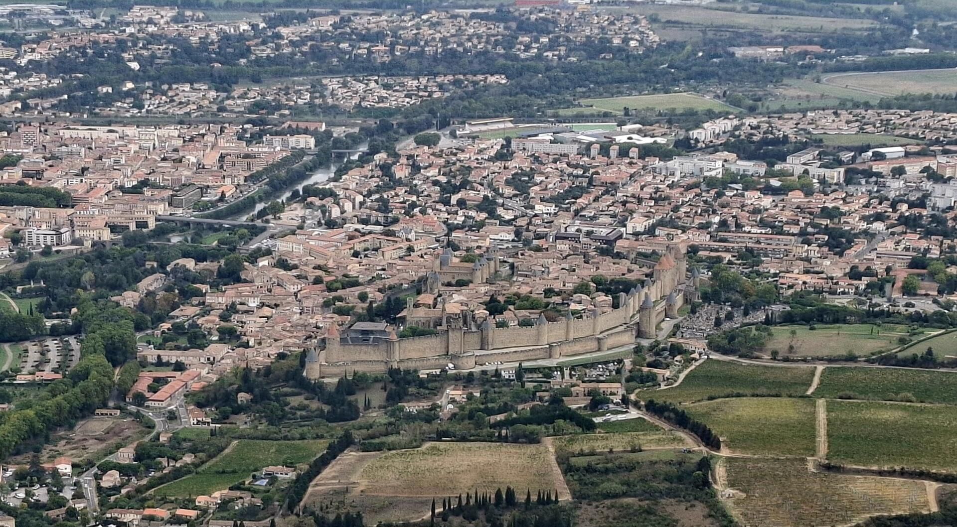 Les remparts de la cité de Carcassone