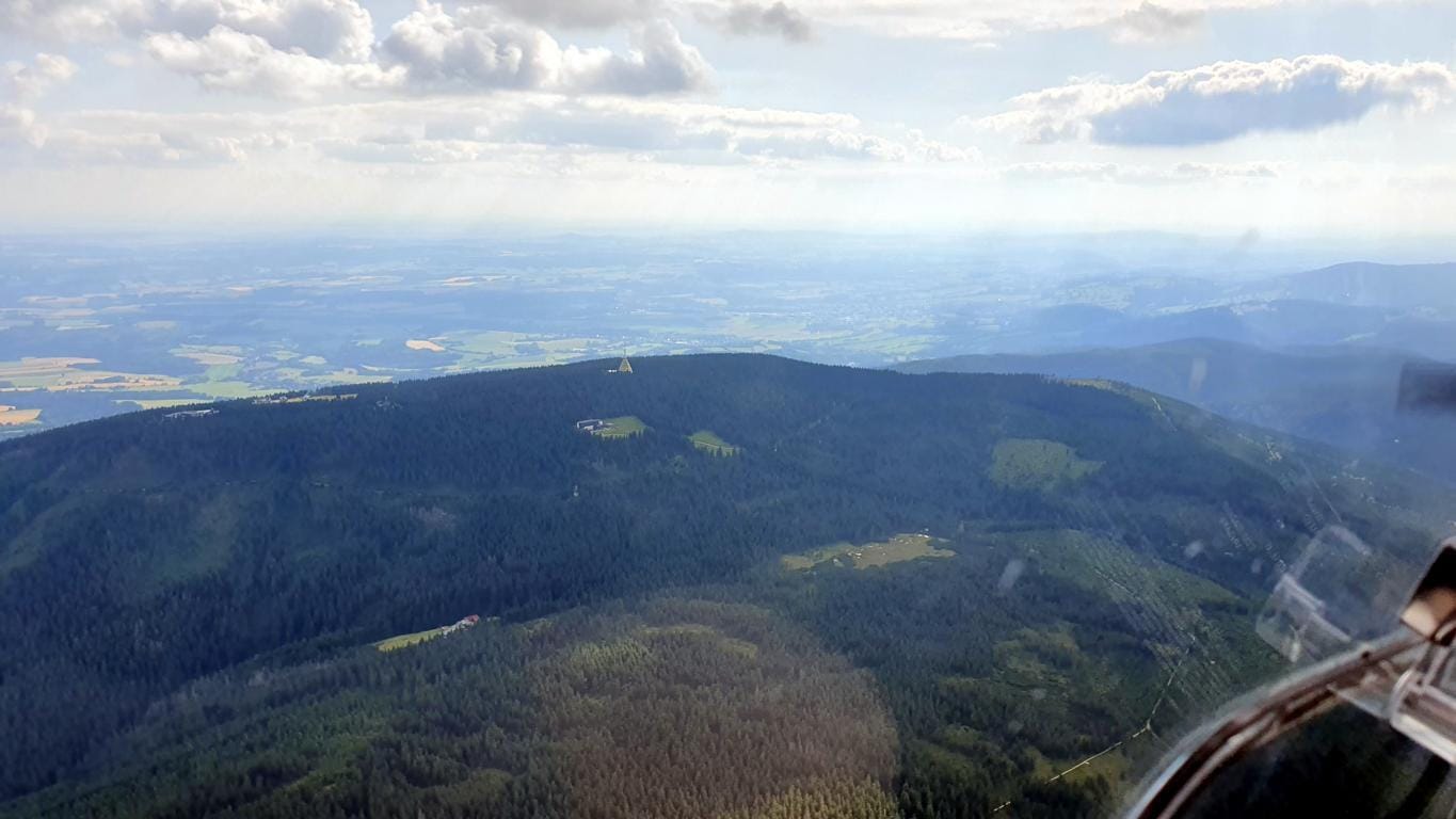 Drei-Länder-Flug zur Schneekoppe