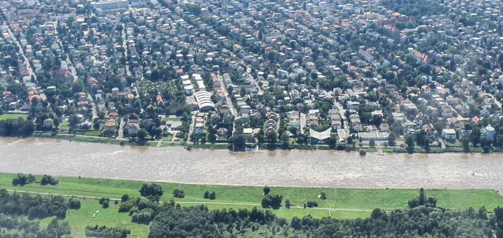 Stadtansicht von oben