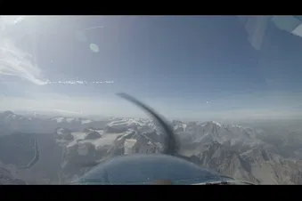 Anflug zur Wildspitze.