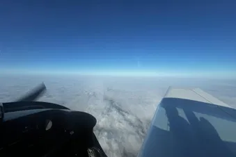 Rundflug über den Bodensee und die Allgäuer Alpen