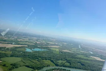 Nord du parc de Miribel