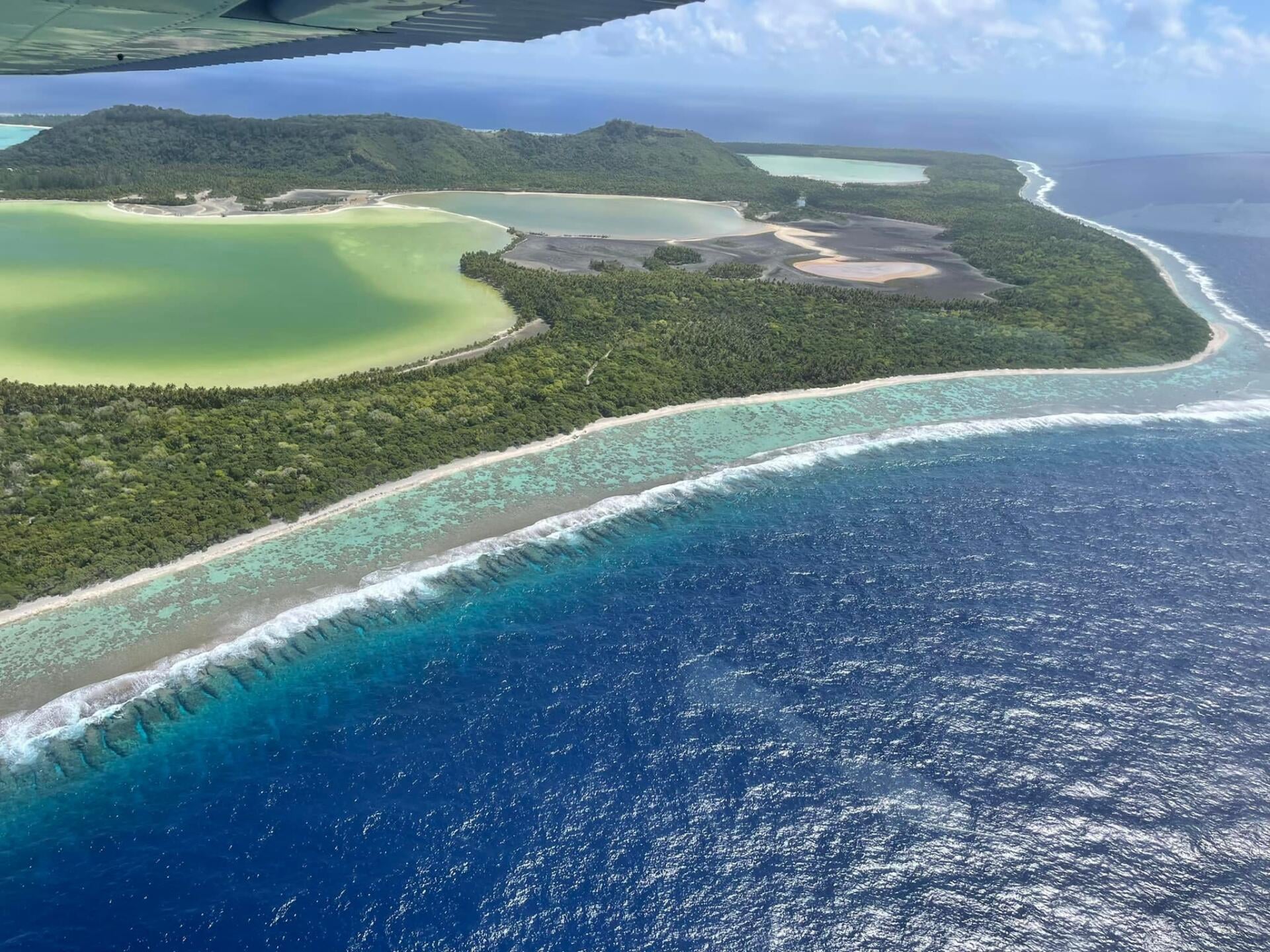 Depart Tahiti Maiao l'ile interdite