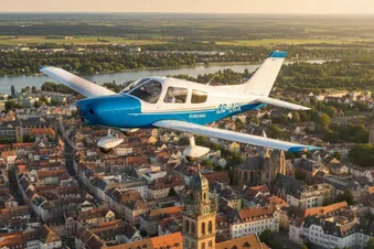 Rundflug über Münster