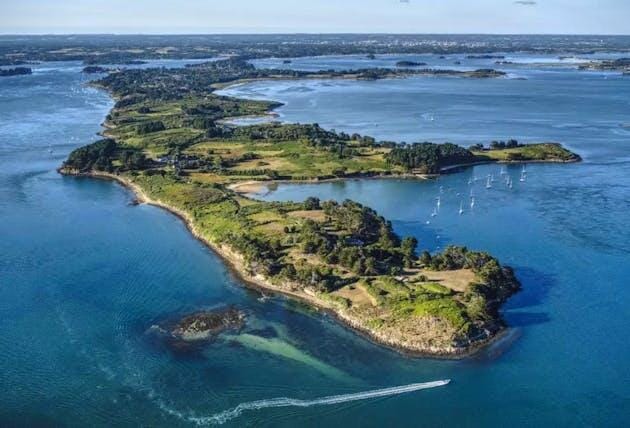 Golf du Morbihan et trait de côte