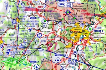 Rundflug über Kassel / Edersee