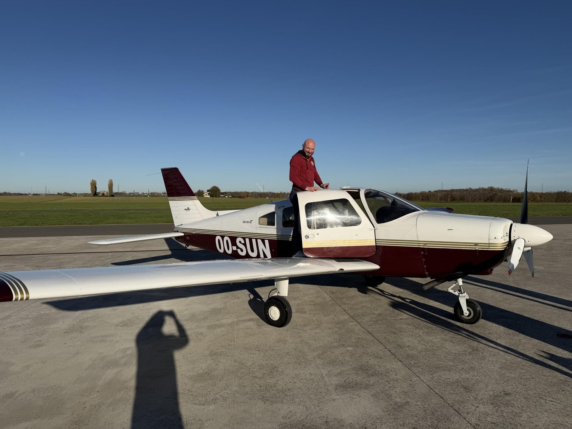 OO-SUN avec sa nouvelle immatriculation sur le registre Belge