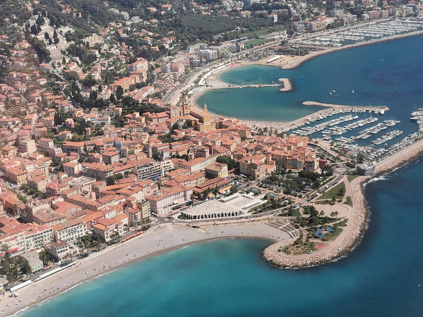 Ballade Nice Monaco Menton et la frontière italienne