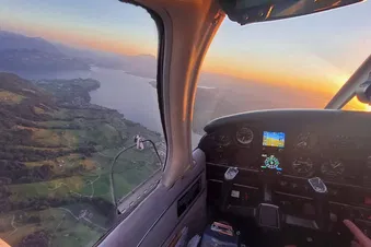 Sonnenuntergang über Luzern, Rigi Vierwaldstättersee
