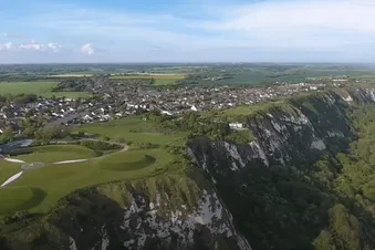 Sightseeing flight over the White cliffs and Kent