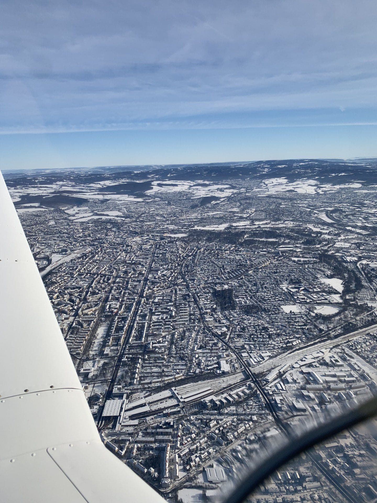 Großer Rundflug über Kassel/ Nordhessen/ Südniedersachsen