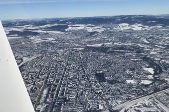 Großer Rundflug über Kassel/ Nordhessen/ Südniedersachsen