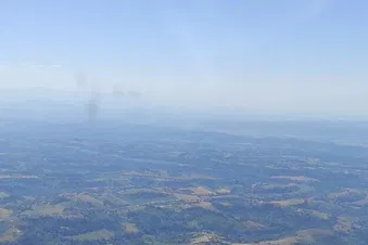 Turano lake and Marmore waterfalls