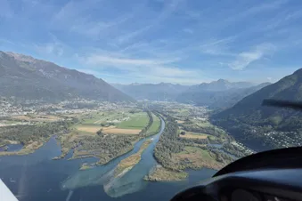 Locarno Airfield after Departure