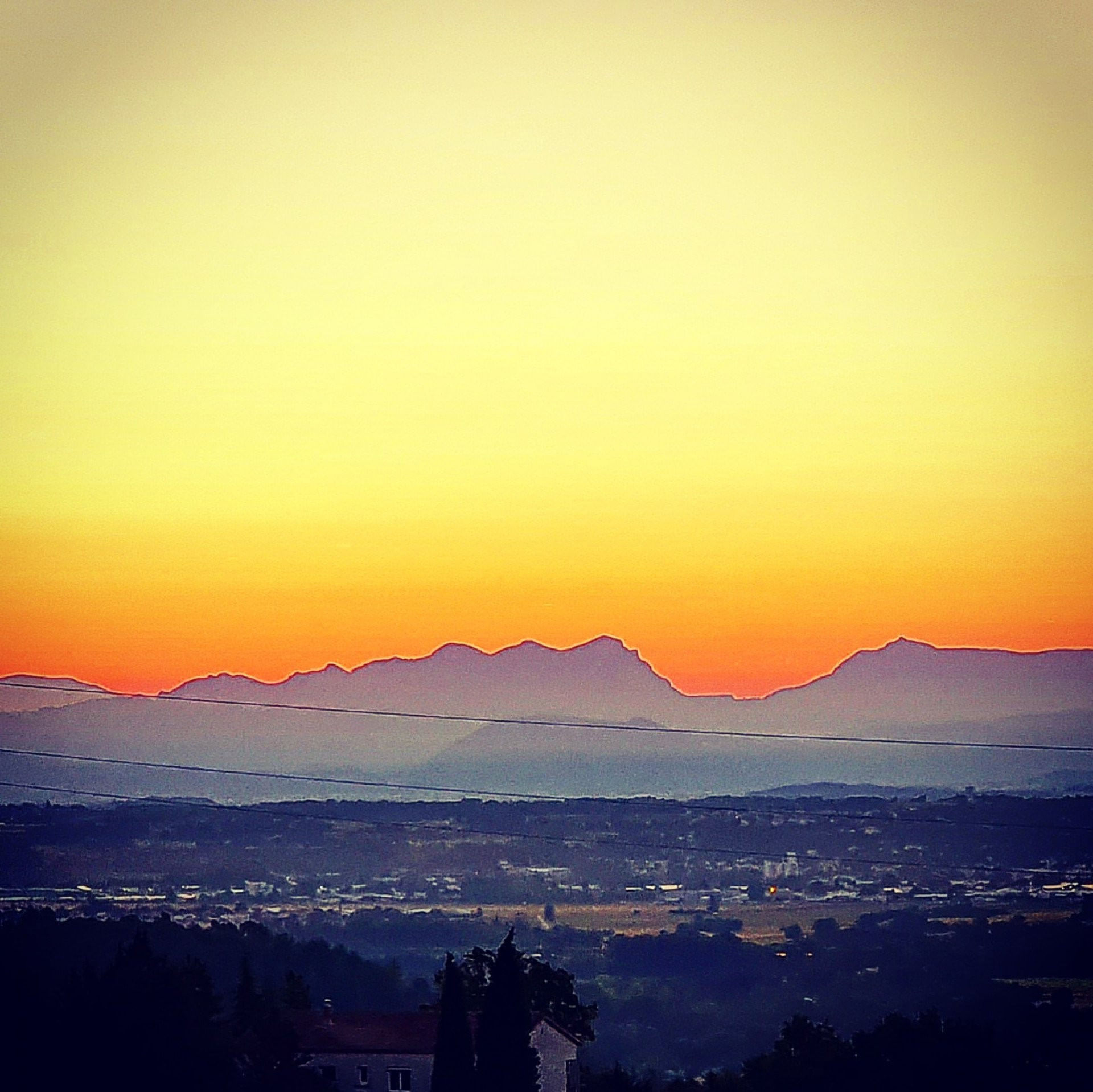 La forêt de Saou et les 3 becs vue du ciel