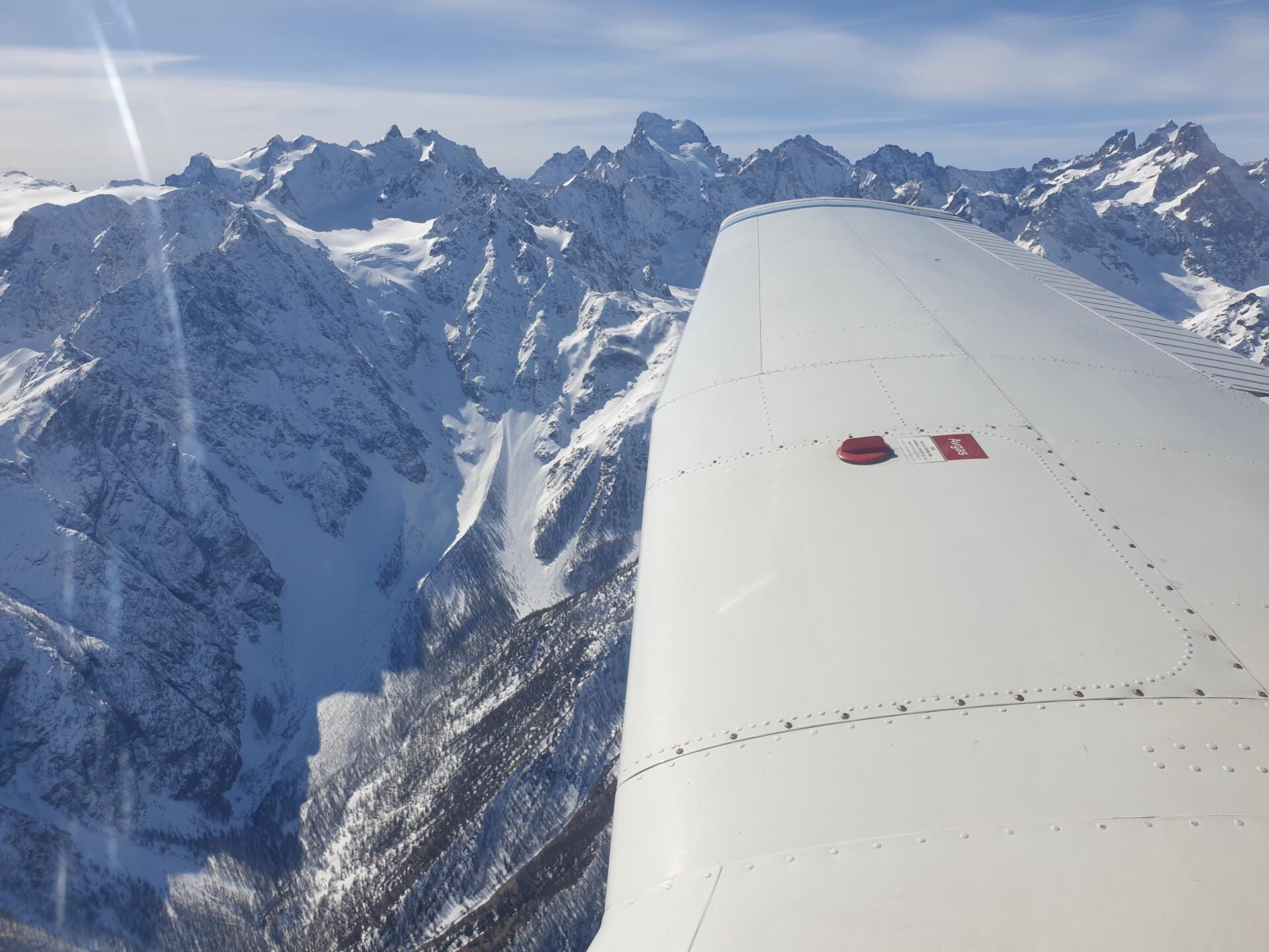 Sommet des Ecrins depuis Mônnetier les Bains