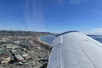 Décollage de Cannes Piste 17