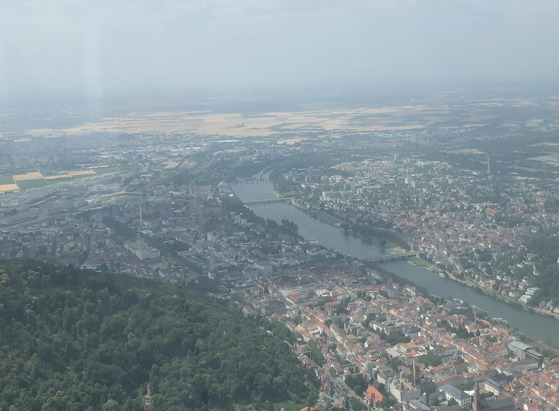 Rundflug Heidelberg - Speyer - Mannheim - Worms