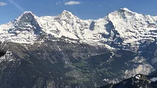 Eiger, Mönch, Jungfraujoch und Jungfrau