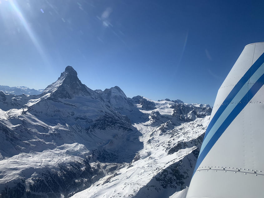 Rundflug zum Matterhorn