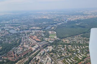Kurzer Rundflug Berlin