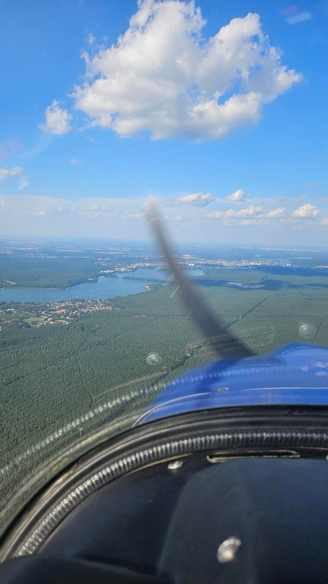 Rundflug Brandenburger Seen und Städte