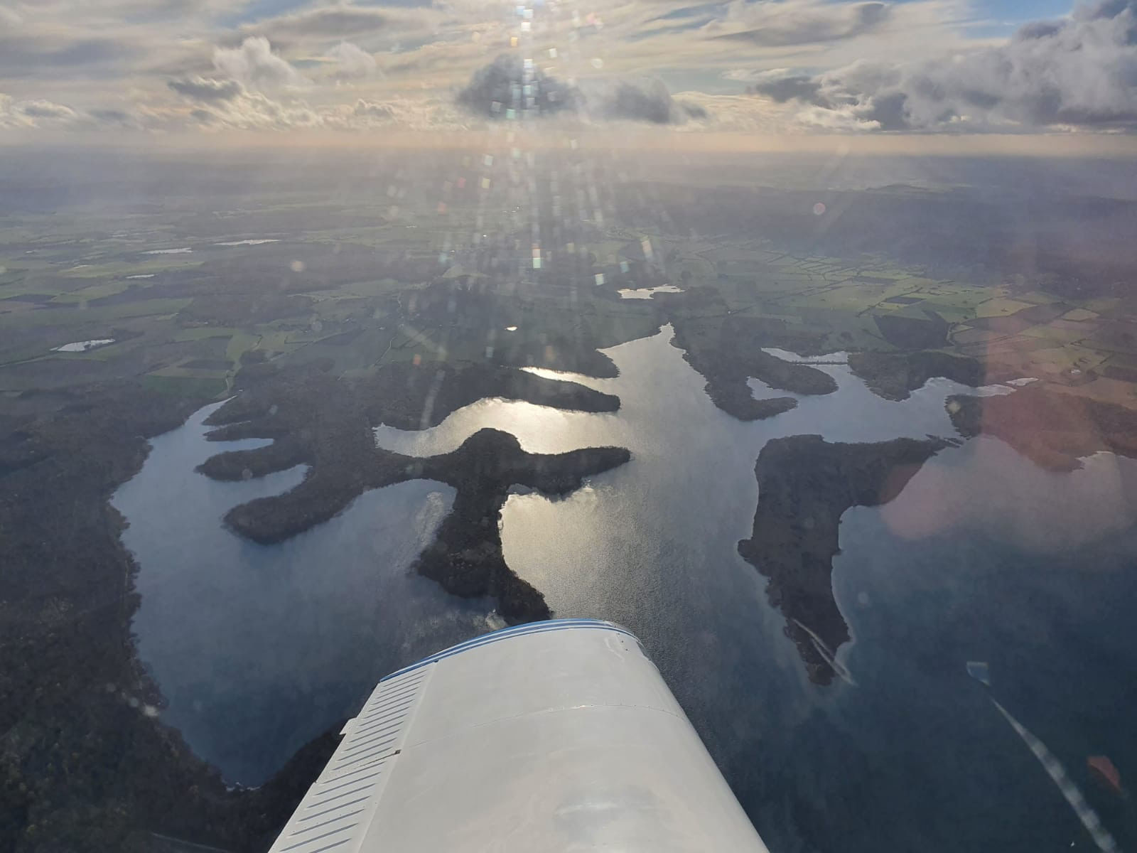 Tour de Metz en avion