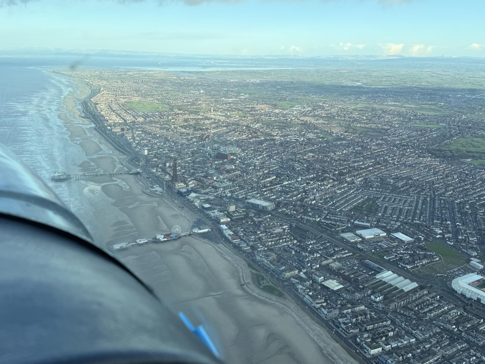 View of Blackpool and Blackpool Tower