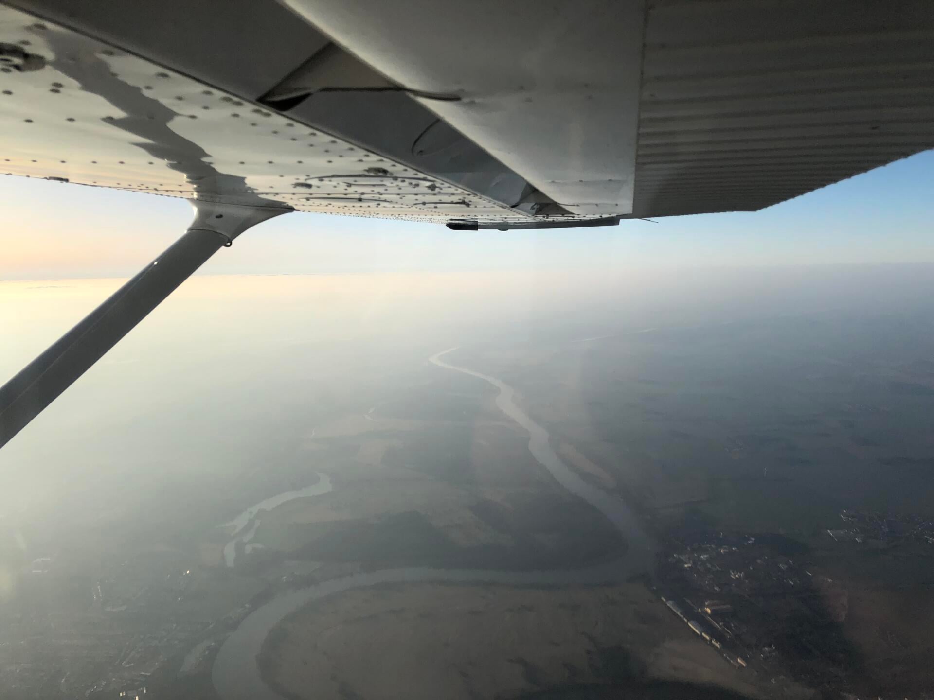 Rundflug über Leipzig und Halle ab Halle-Oppin