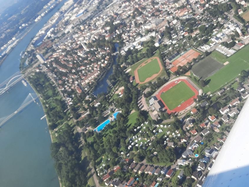 Rundflug über Baden (Europapark, Offenburg, etc.)