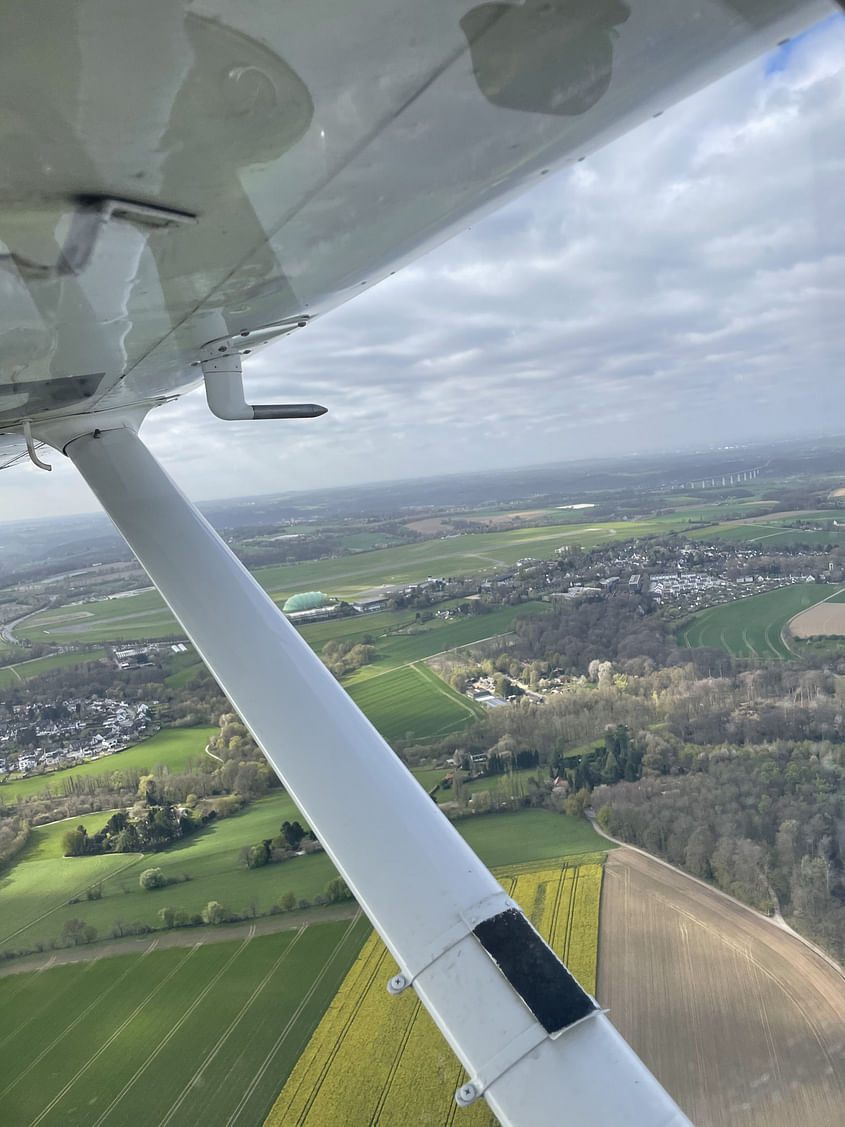 Rundflug über das Ruhrgebiet