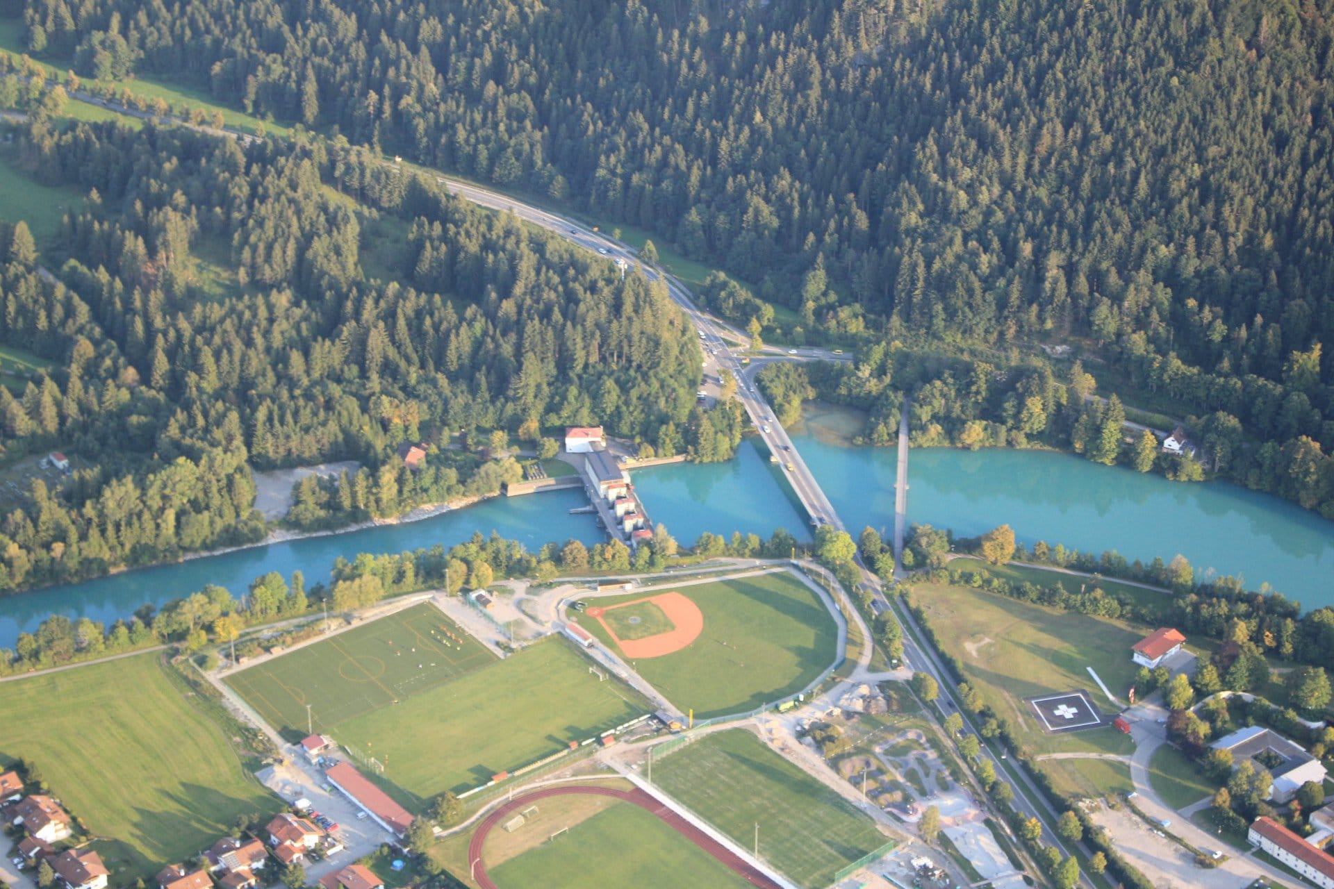 Alpenrundflug von Leutkirch, über Oberstdorf zur Zugspitze