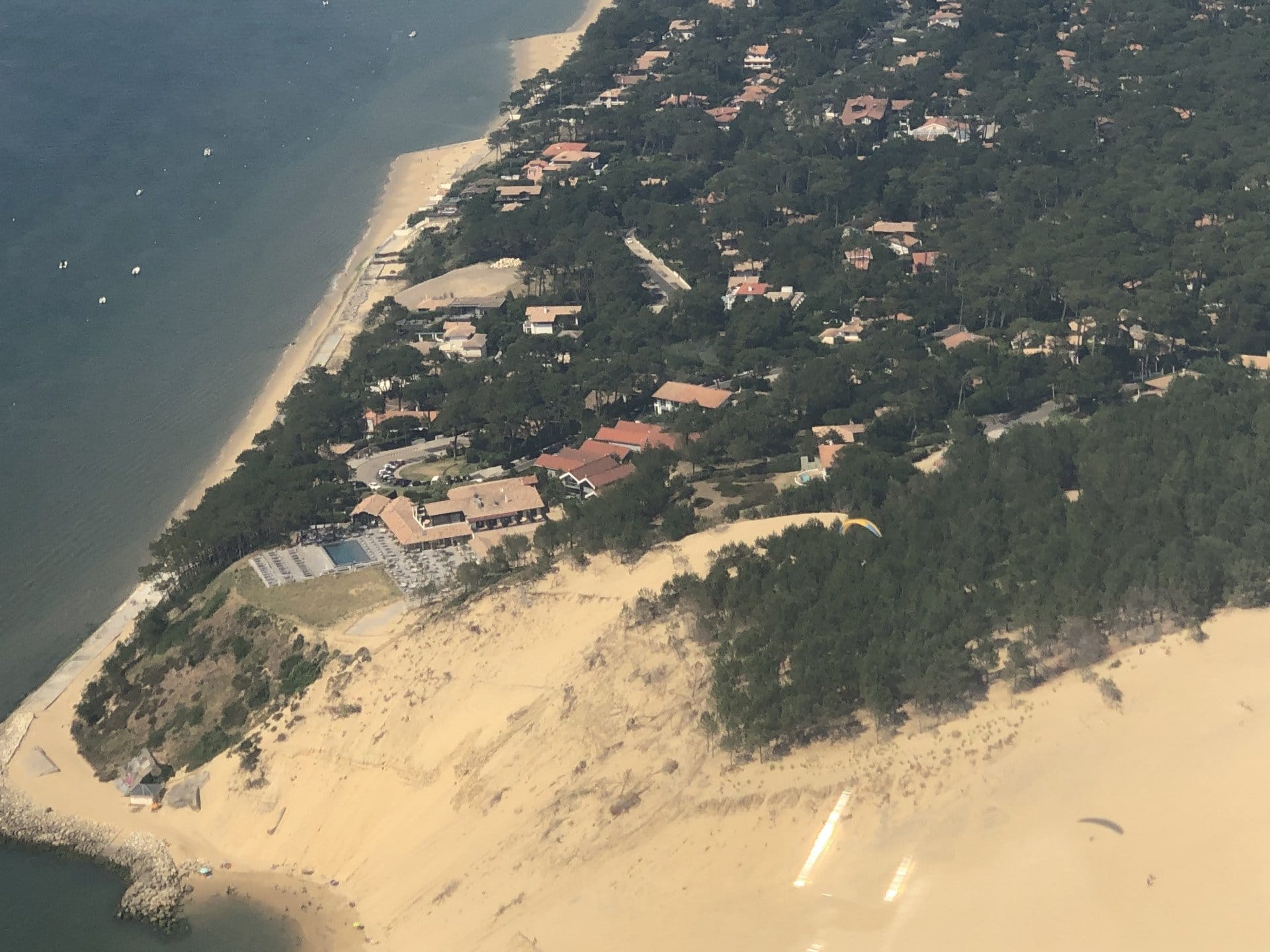 Vol Chambéry - Arcachon (aller-retour)