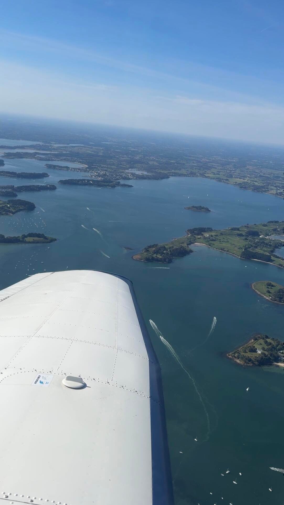 Balade aérienne du Golfe du Morbihan