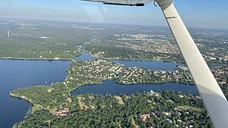 Entdecke Potsdam, Schlösser, Seenlandschaft aus der Luft