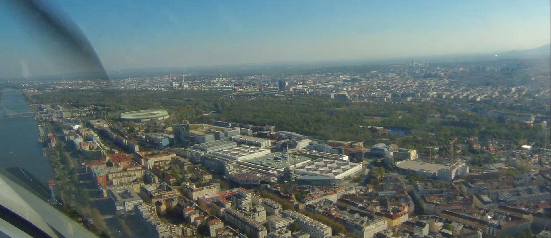 Rundflug Sichtflugsektor Wien