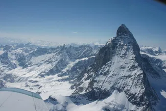 Matterhorn - Mont Blanc ab Bern mit Zwischenlandung in Sion