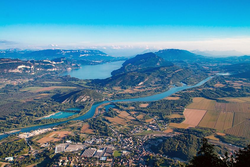 Chambéry et ses alentours en hélicoptère | 20 min