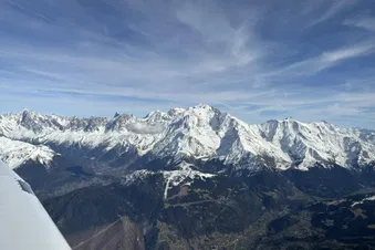 Vol au Mont Blanc - Flight to the Mont Blanc