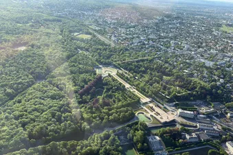 Paris et Versailles vus du ciel — un souvenir pour la vie