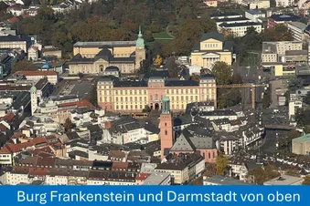 Rundflug S – 20 Minuten über Darmstadt & Burg Frankenstein