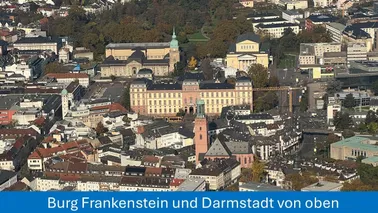 Rundflug S – 20 Minuten über Darmstadt & Burg Frankenstein