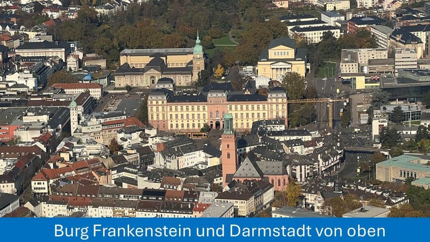 Rundflug S – 20 Minuten über Darmstadt & Burg Frankenstein
