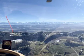 Kleiner-Jurarundflug im Hubschrauber