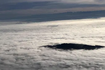 Rundflug über Stuttgart, die Schwäb. Alb und den Bodensee