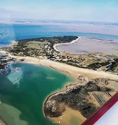 Vol d'excursion à Oléron depuis Beauvoir-sur-Mer