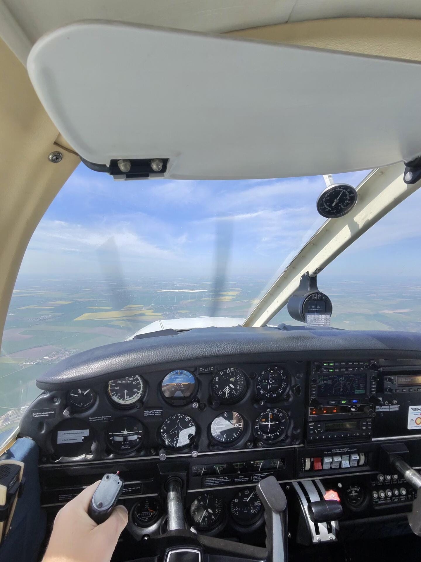 Rundflug über Leipzig