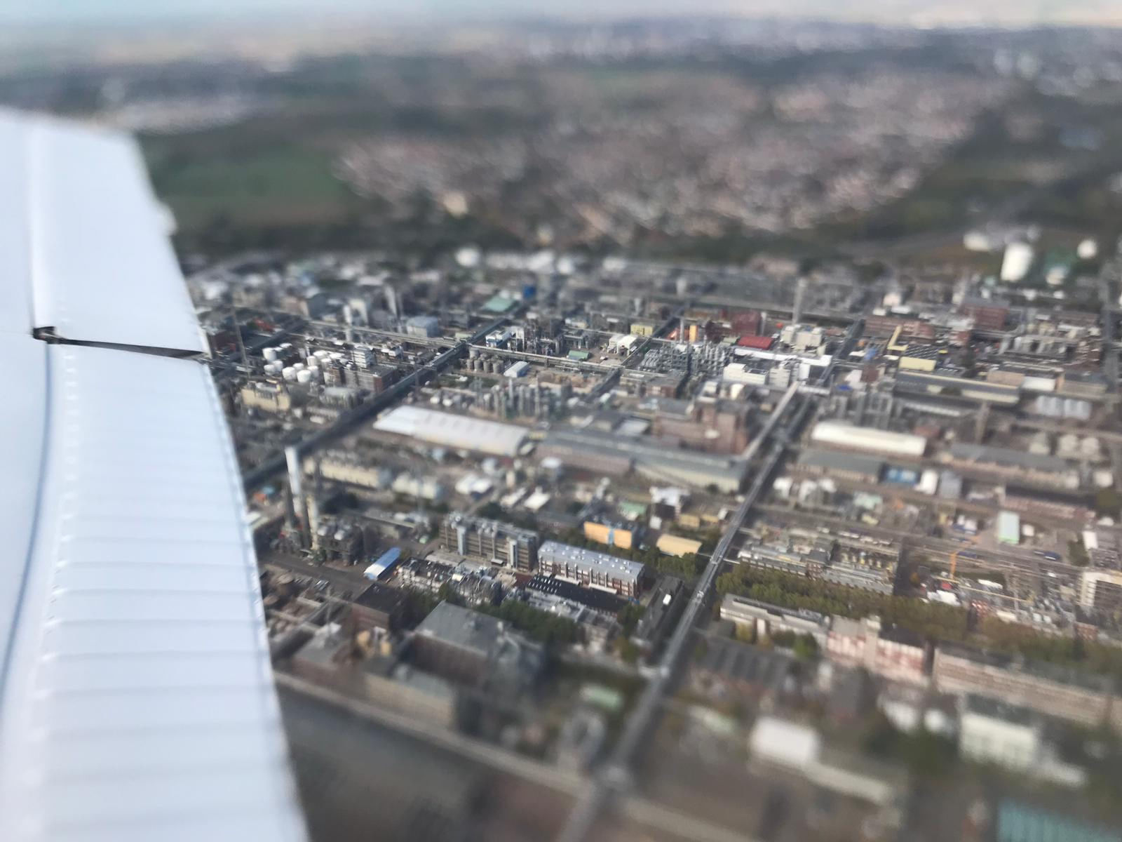 Frühstück in Mannheim, Rundflug