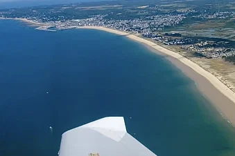 Balade aérienne : côte Loire-Atlantique & île de Noirmoutier